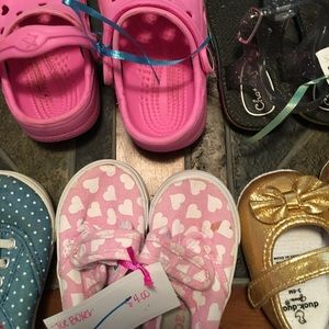 Infant and toddler girls shoes